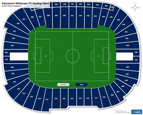 seating chart bc place|bc place seating chart whitecaps.